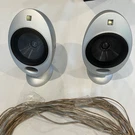 Kef Hts 2001 Satellite Speakers (2) 10-100 Watts SP3375 Desk/hang Egg. Fixed Price $169.87.